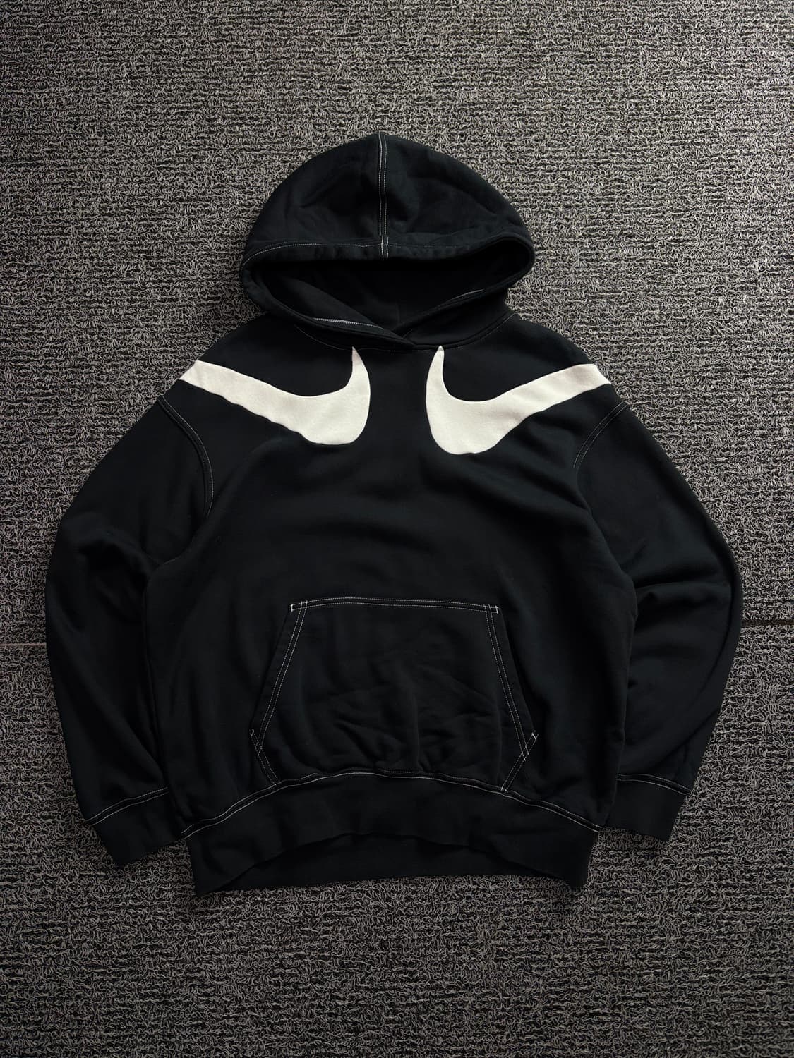 나이키 신형 더블 스우시 후드 티셔츠 1610 상품이미지2