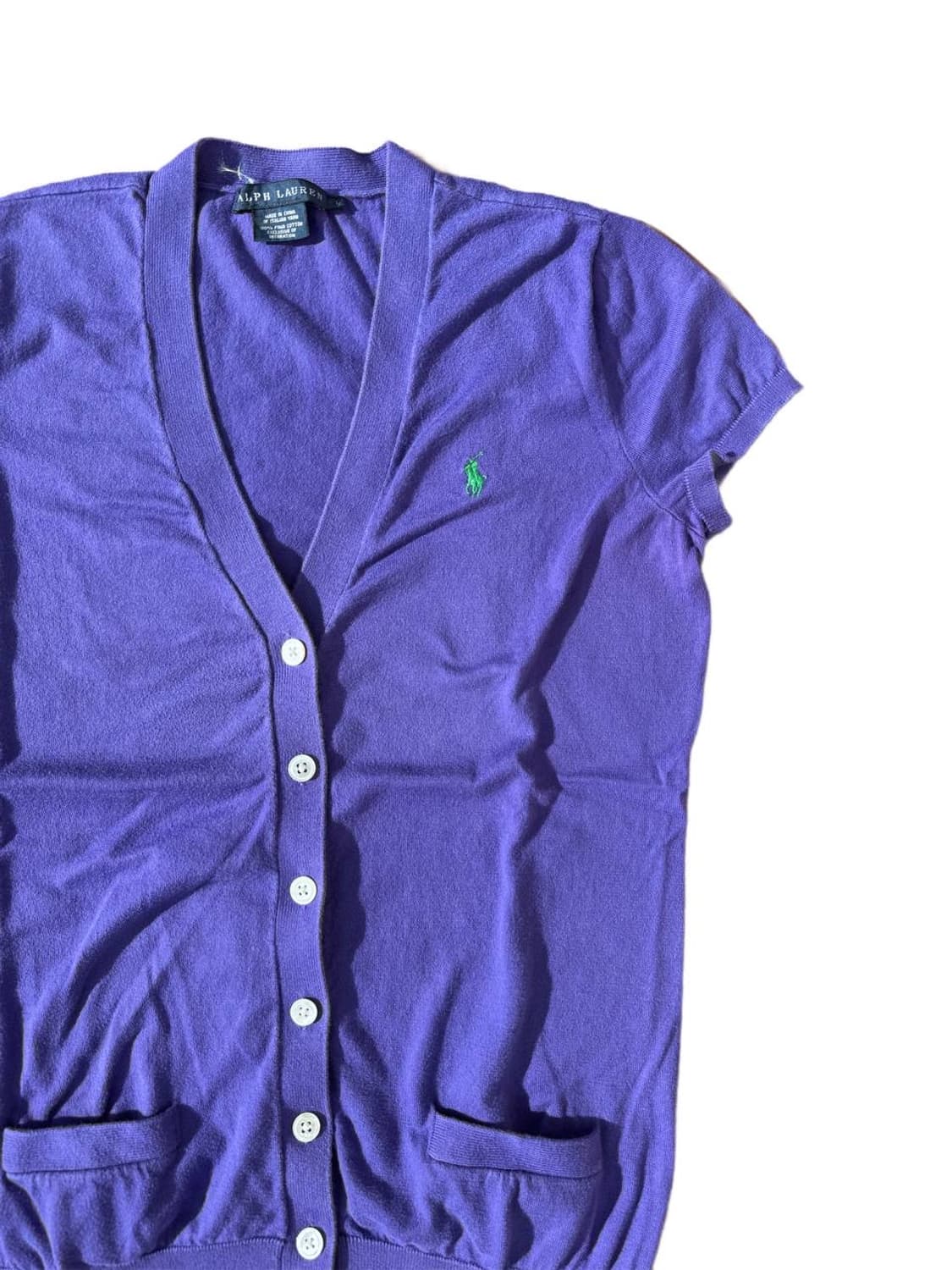 PRL cotton half cardigan 상품이미지3