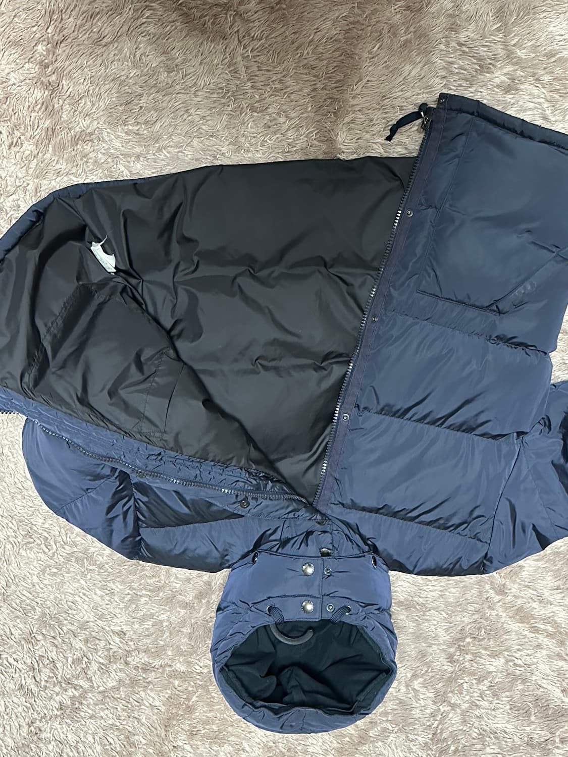(상태 좋음) 폴로 랄프로렌 정품 네이비 패딩 점퍼 XL 상품이미지4