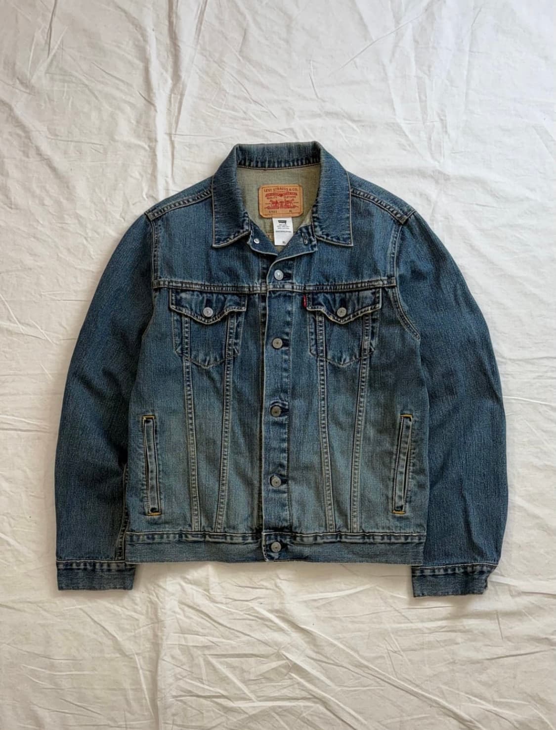 리바이스 57511타입3 워싱 트러커 자켓  상품이미지1