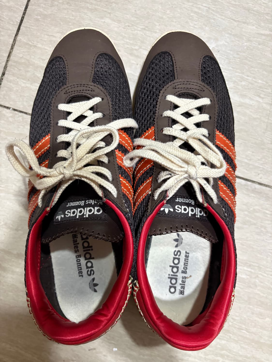 아디다스 x 웨일스 보너 SL 72 니트 브라운 상품이미지2