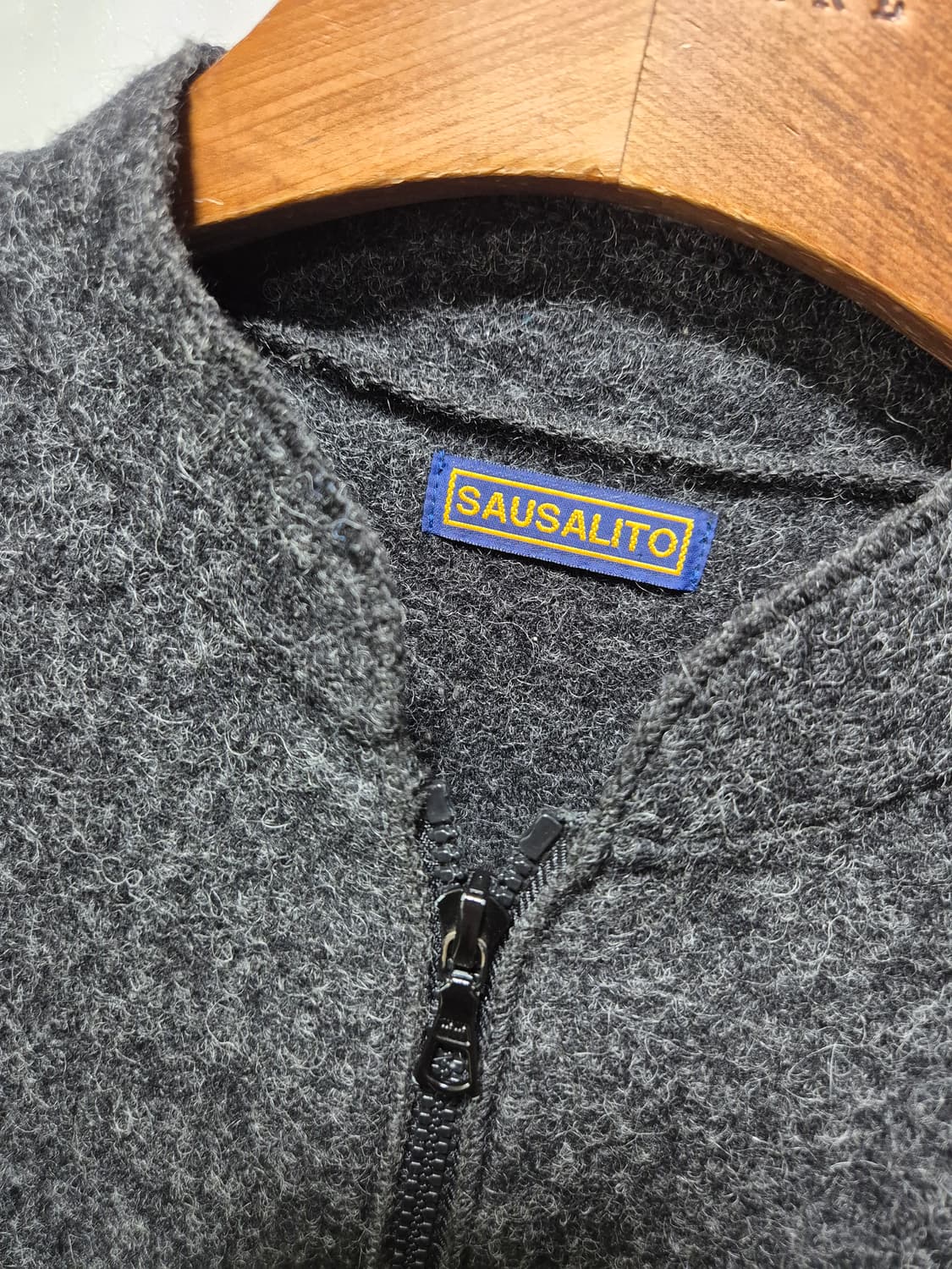 (세일)VTG. GAUSALITO 차콜 압축울자켓 상품이미지6