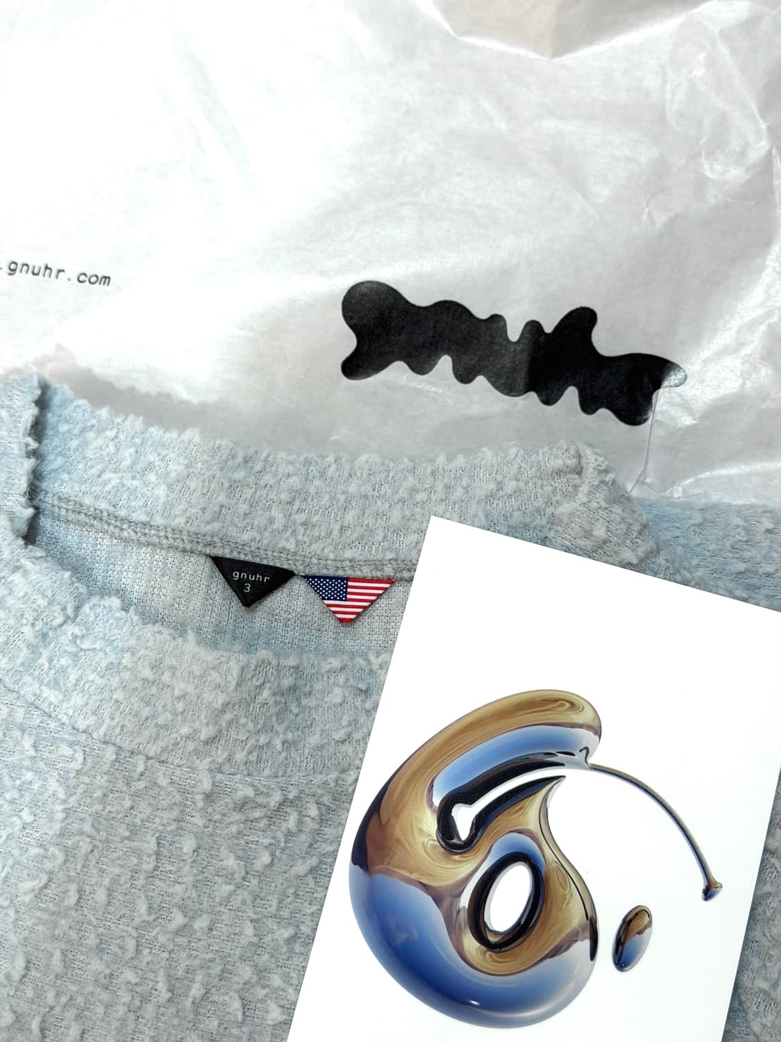 [3] gnuhr Wool Shag Sweater 상품이미지1