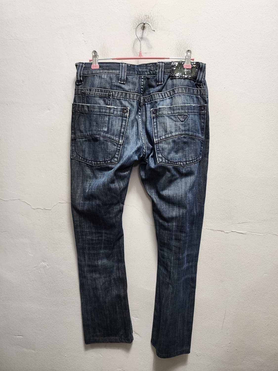 아르마니 스틸로고 데님 청바지 상품이미지1