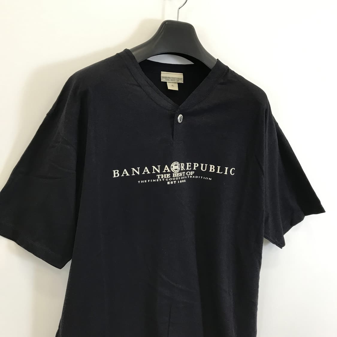 바나나리퍼블릭 90s 자수 반팔티셔츠 [XL] 상품이미지2