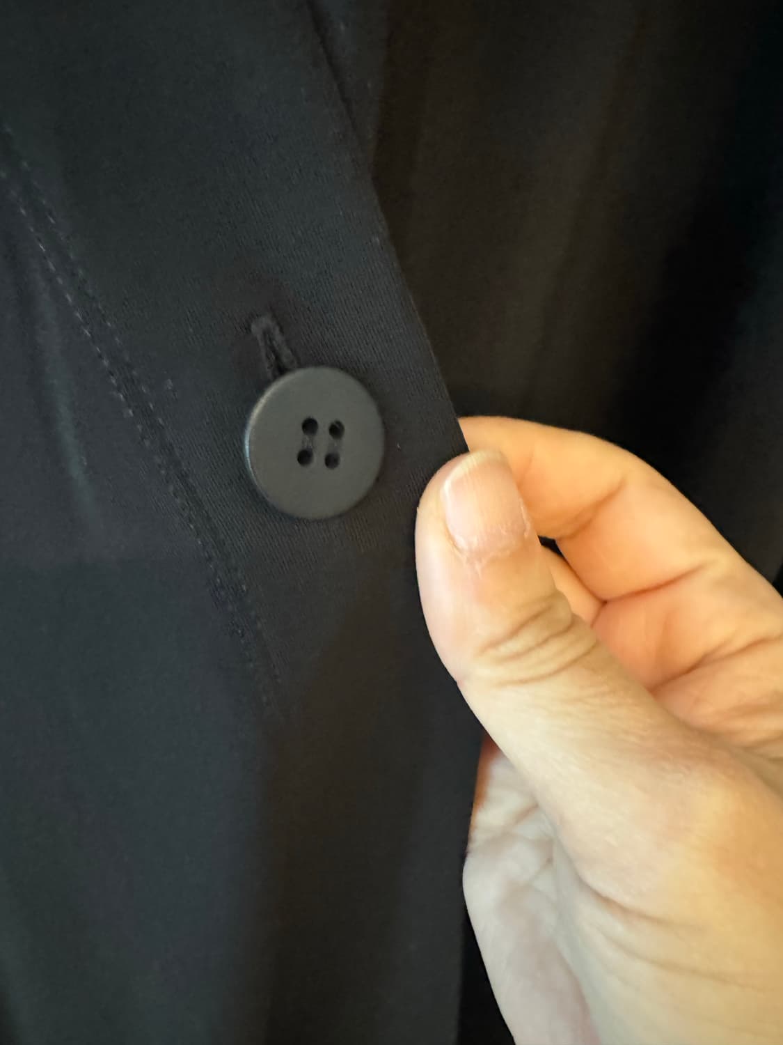 이세이미야케 드레이프 저지 가디건 상품이미지5