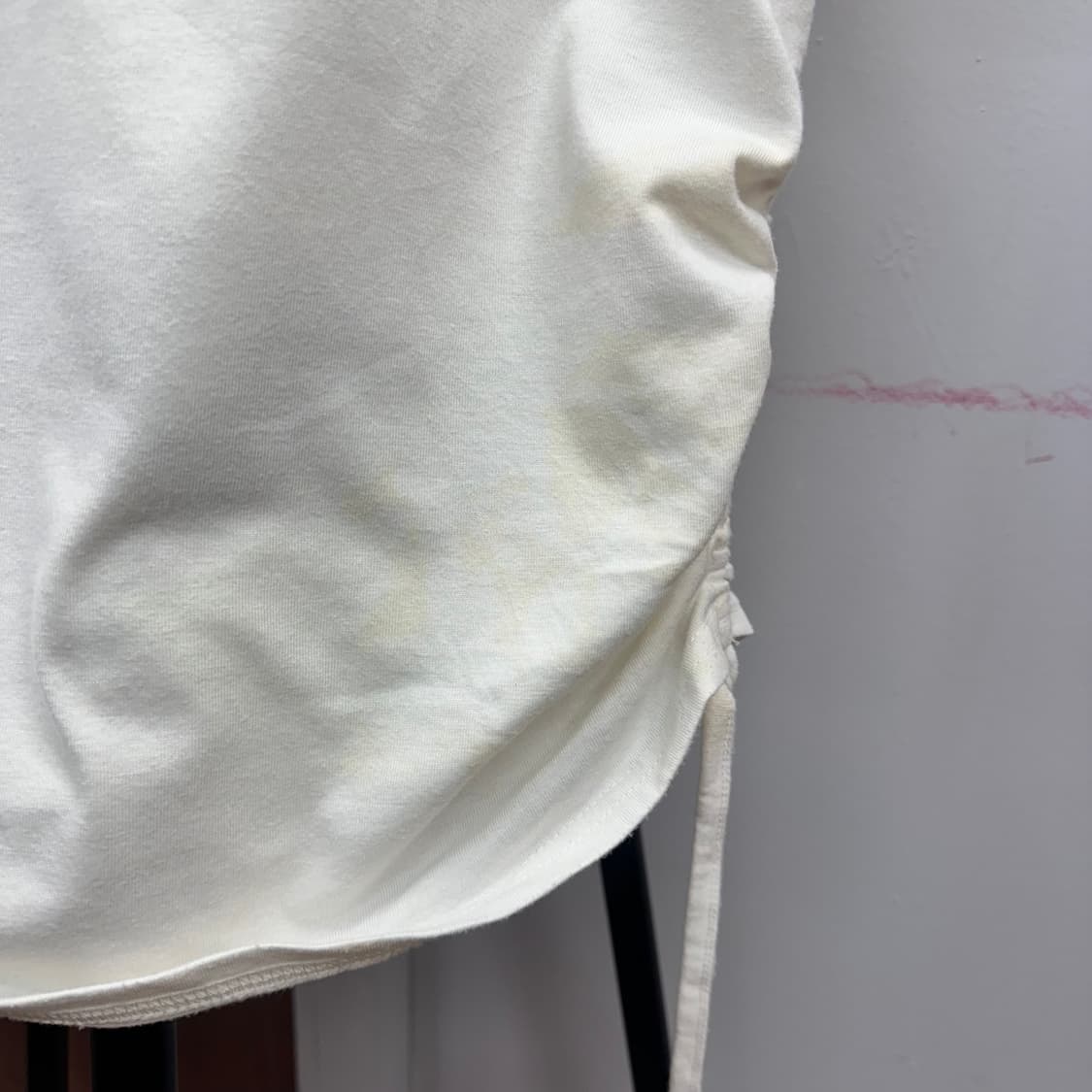 Funky Lettering One-Shoulder T-Shirt 상품이미지7
