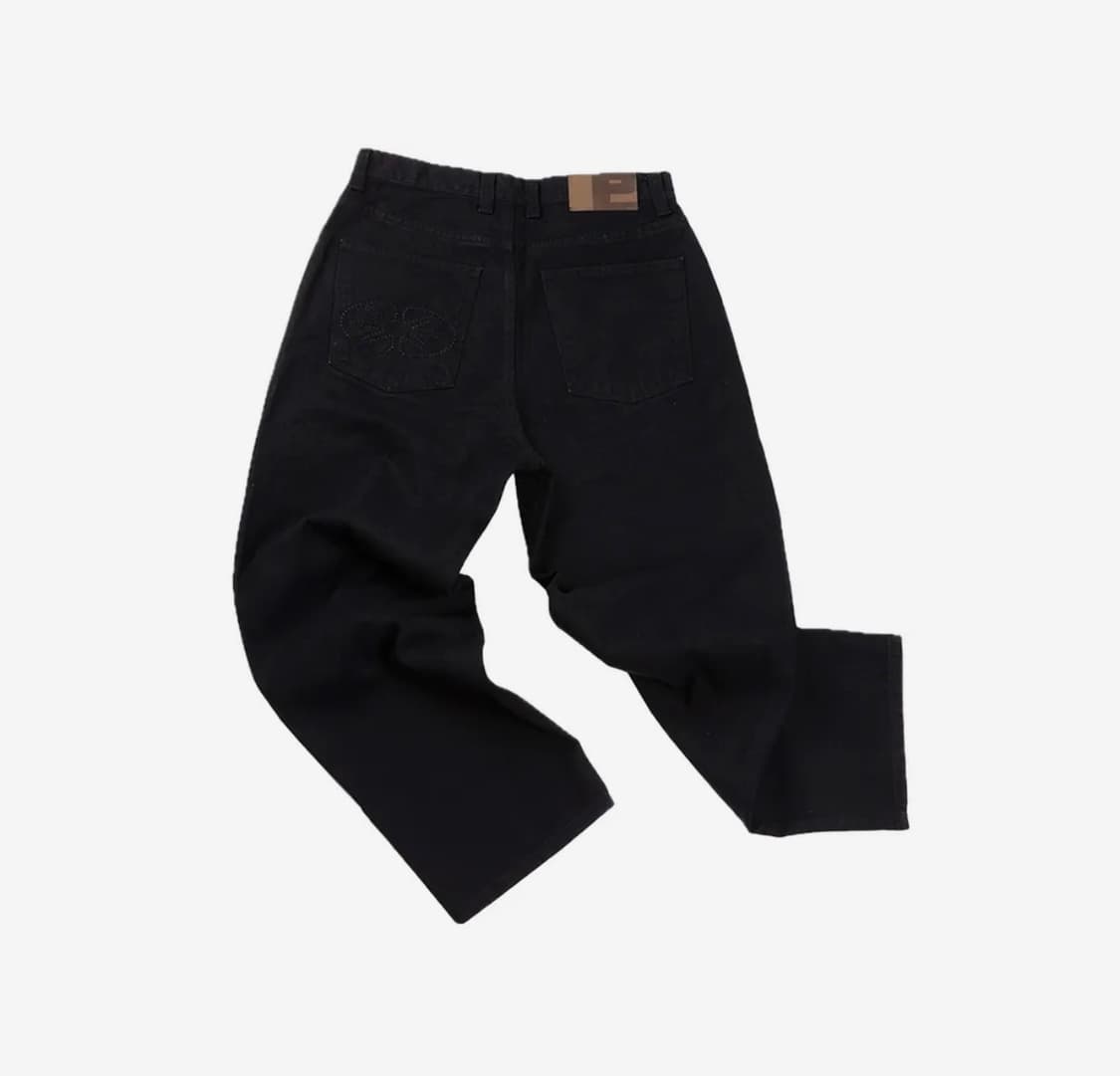 Ertr 릴렉스 데님 블랙 상품이미지1