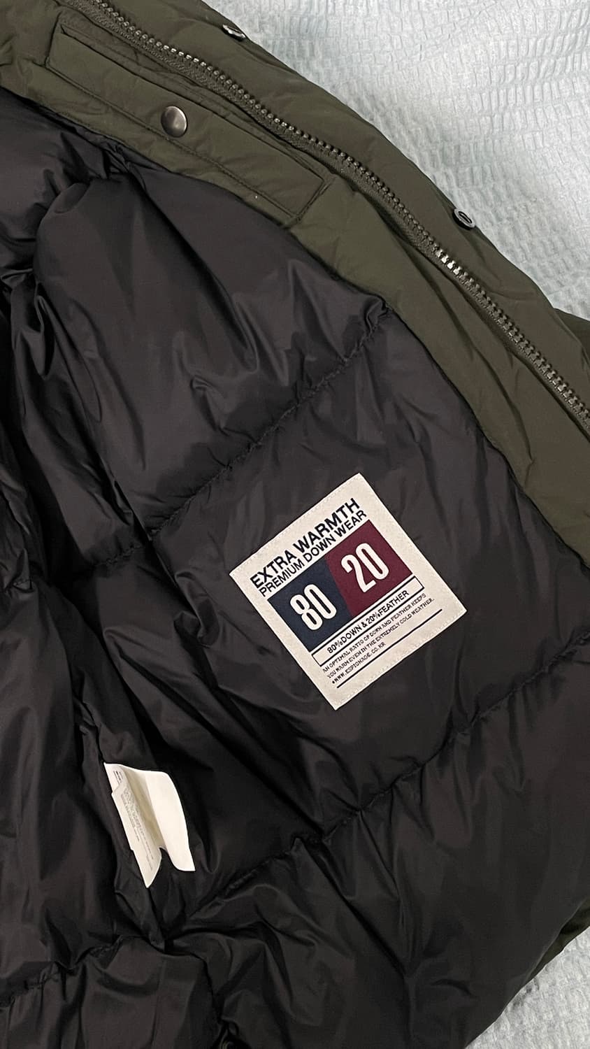 에스피오나지 후디드 다운 파카 m사이즈 상품이미지4