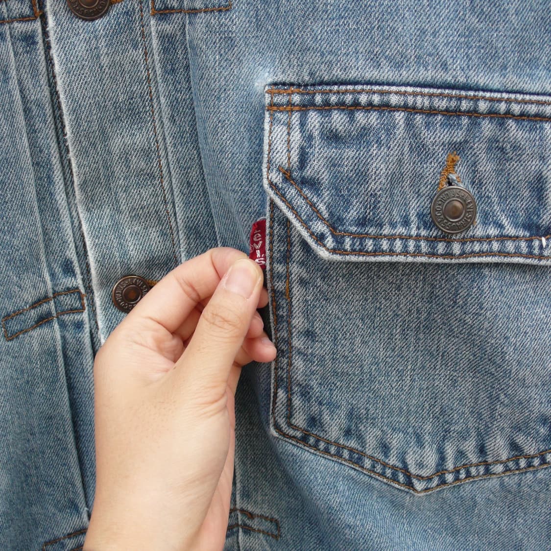 Levi’s 리바이스 90s 데님 자켓 상품이미지4
