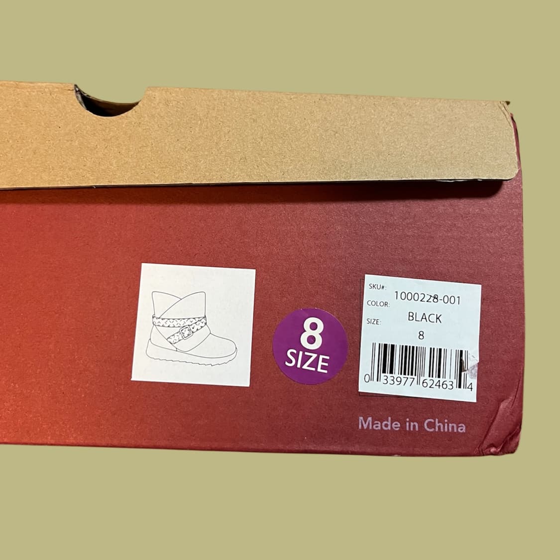 풀박! 무크룩스 니트 벨트 부츠 블랙 상품이미지8