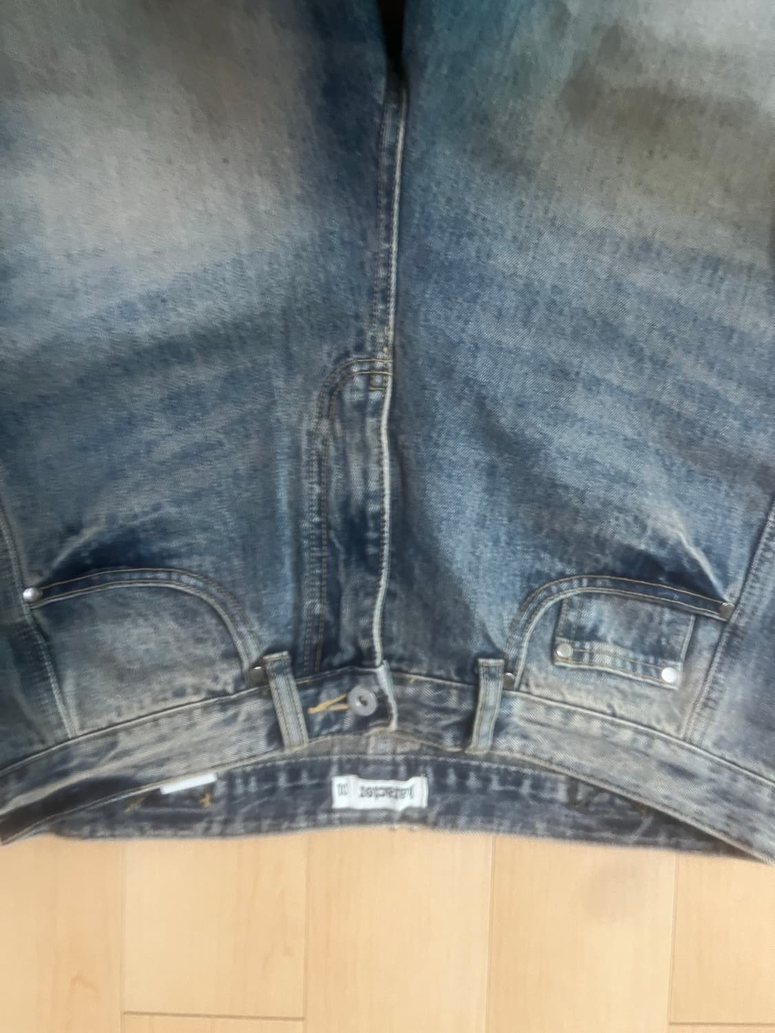 카락터Vintage emblem denim pants / Muddy bl 상품이미지2