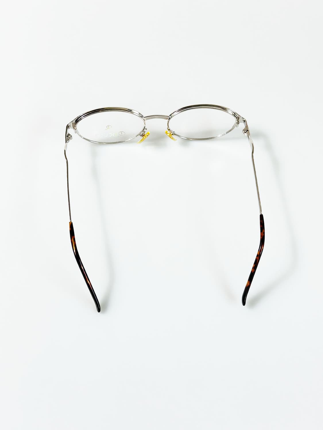 90s ROCOCO 실버 슬림 오벌 프레임 빈티지 안경 상품이미지5