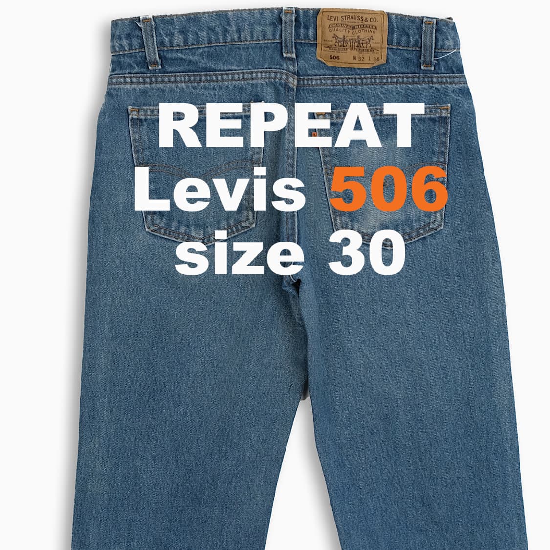 리바이스 506 오렌지탭 80s USA 30 사이즈 OR5063201 상품이미지1