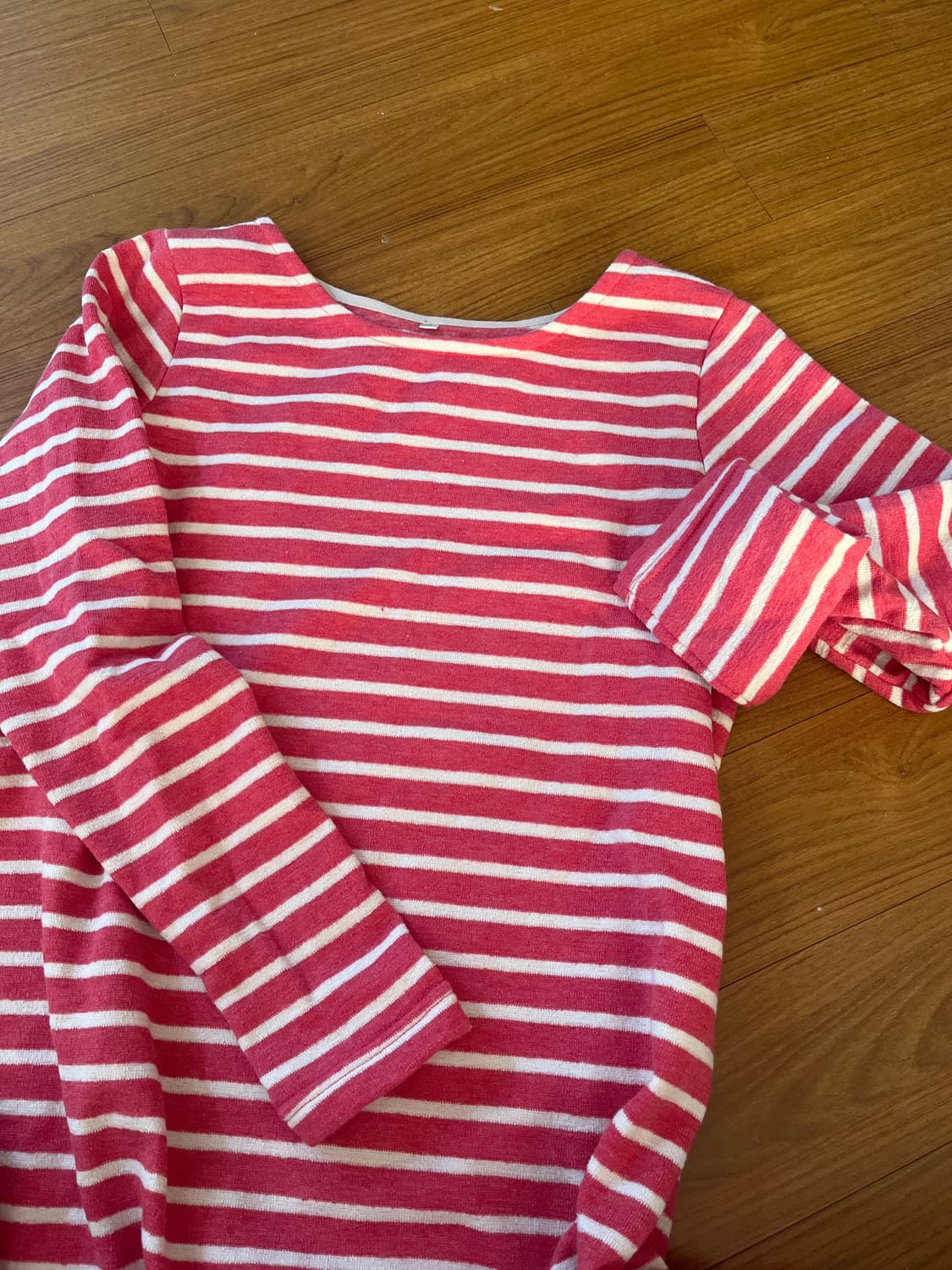 스트라이프 슬리브 긴팔 상품이미지1