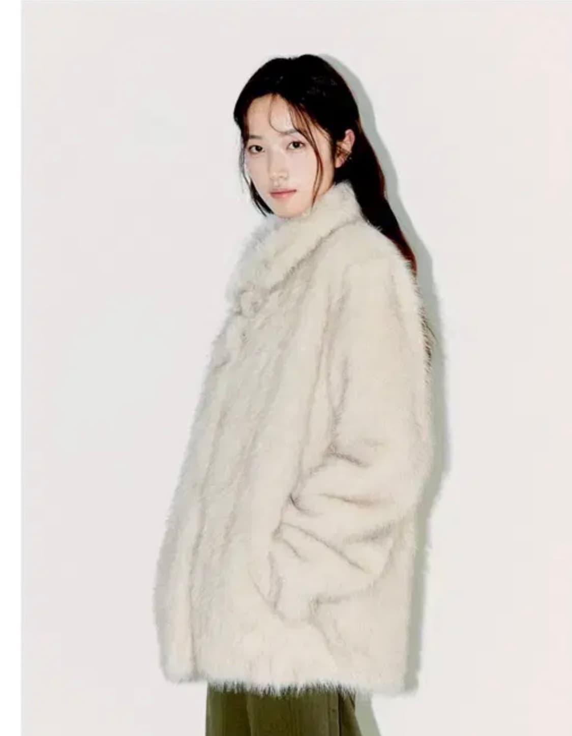 (새상품)오피쉬 퍼자켓_베이지 상품이미지2