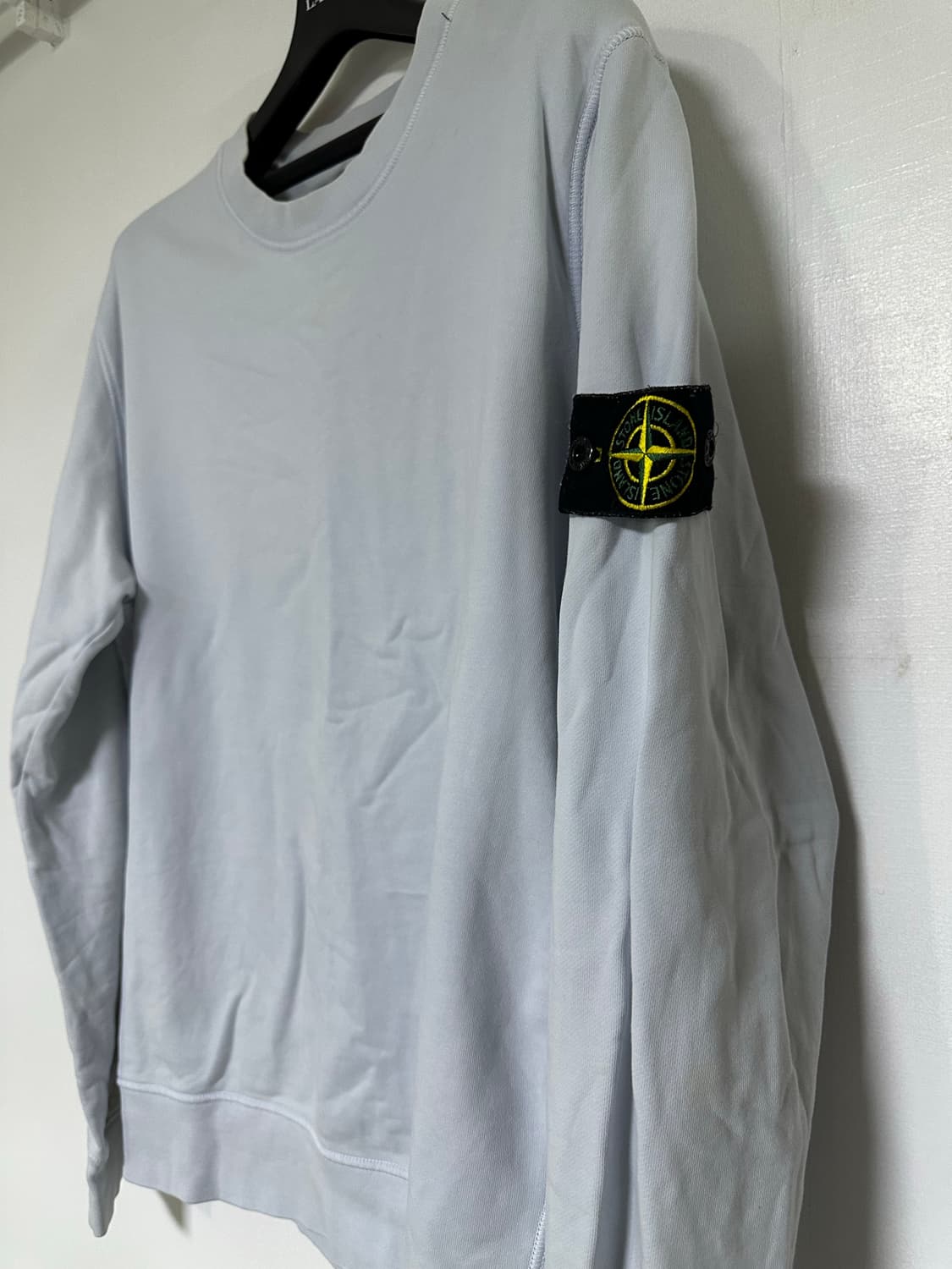 스톤아일랜드 맨투맨 연회색 상품이미지2