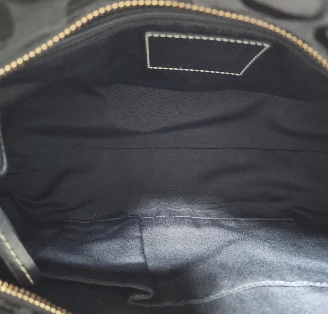코치 블랙 시그니처 토트백 / 코치 가방 / 코치 빈티지백 / 코치숄더백 상품이미지6