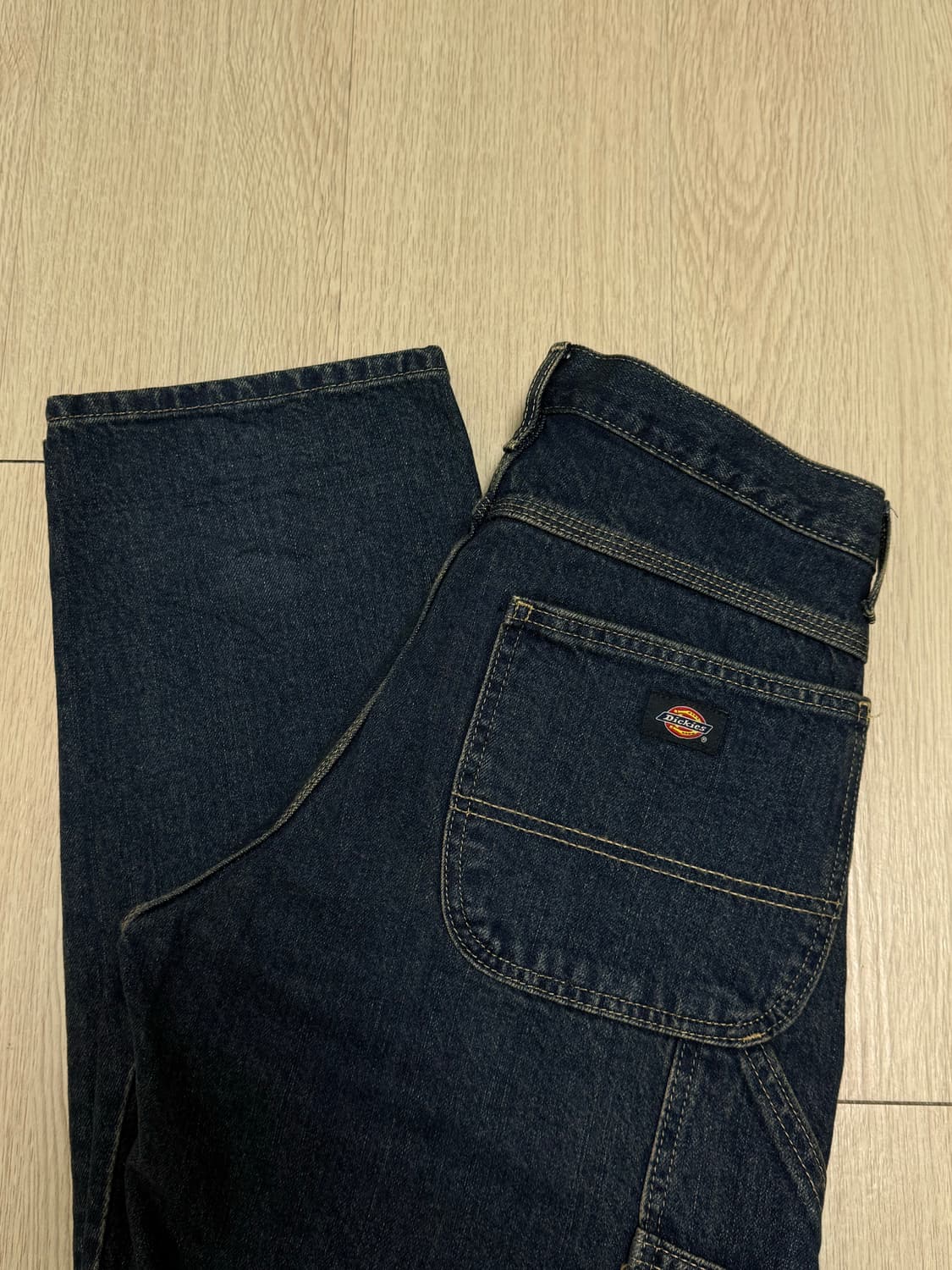 (새상품) 디키즈 카펜터 데님 팬츠 헤리티지 카키 30x30 상품이미지2