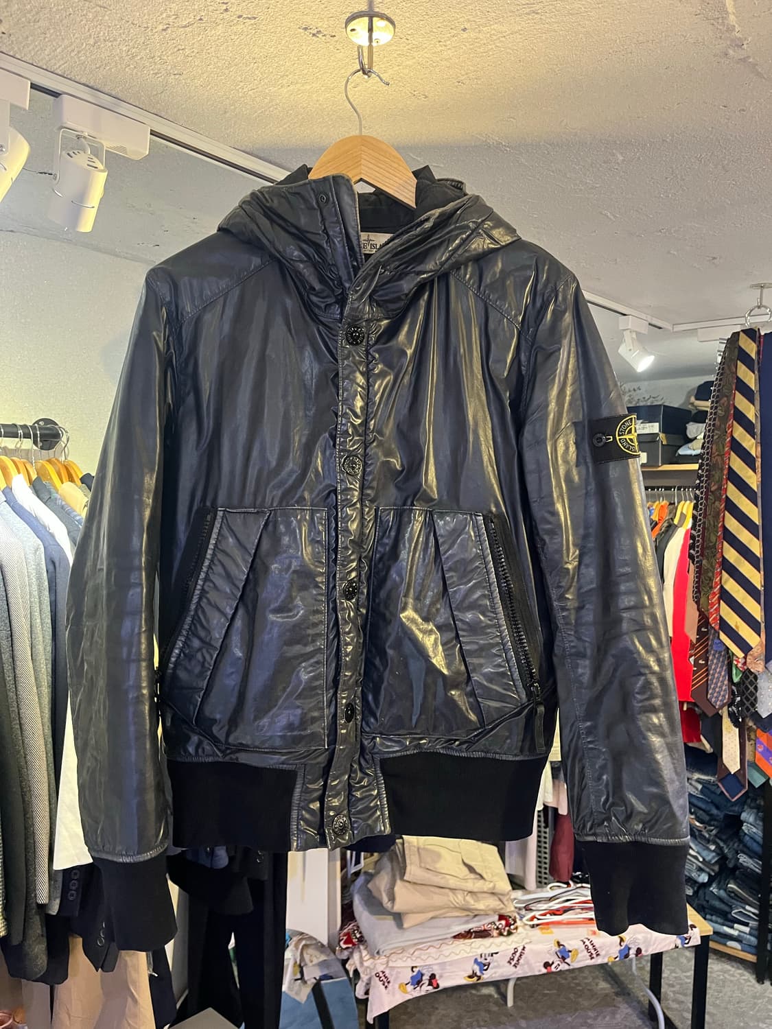 스톤 아일랜드 30주년 무솔라 고마타 자켓 상품이미지1