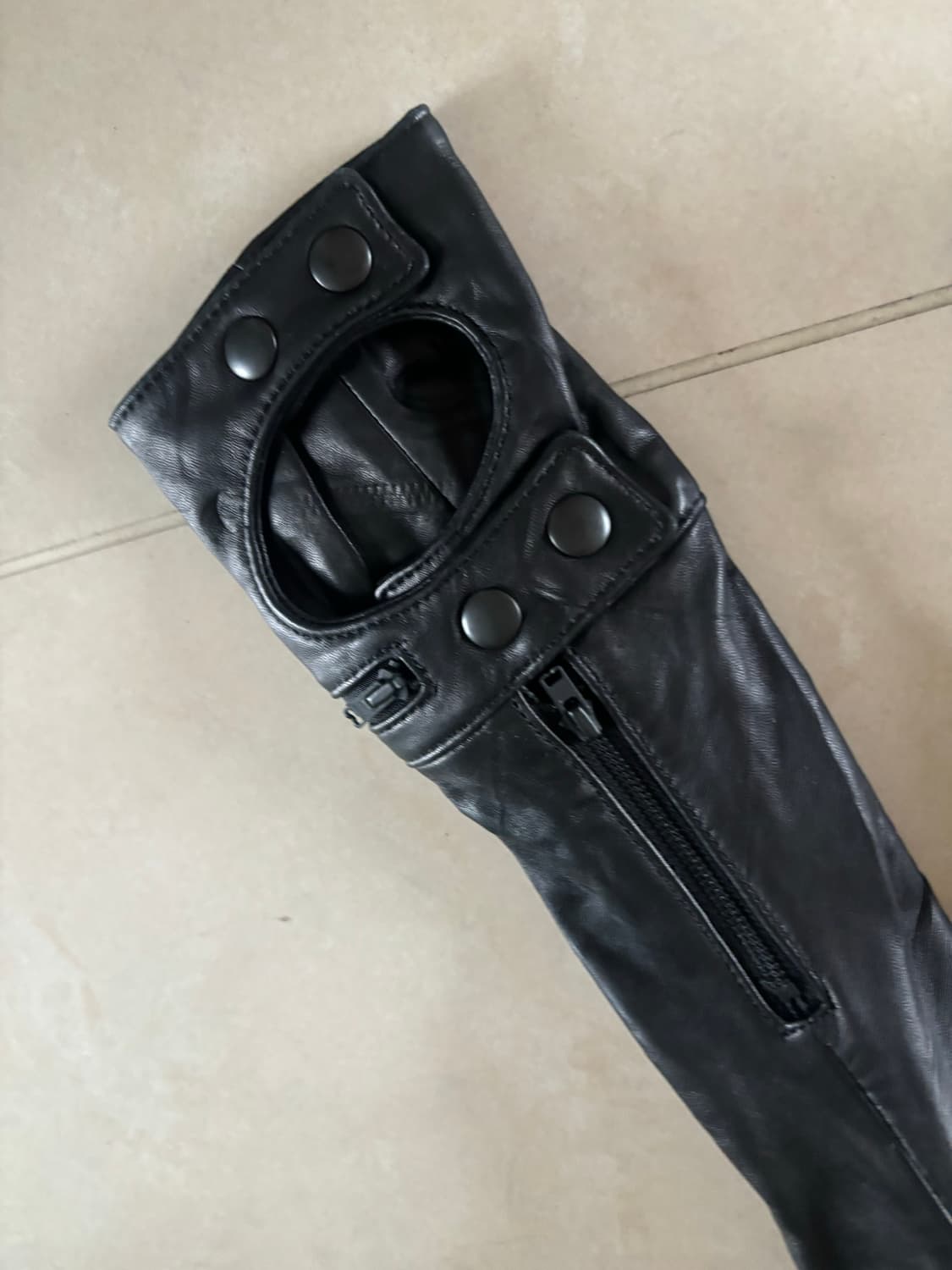 L.G.B 레더 자켓 상품이미지5