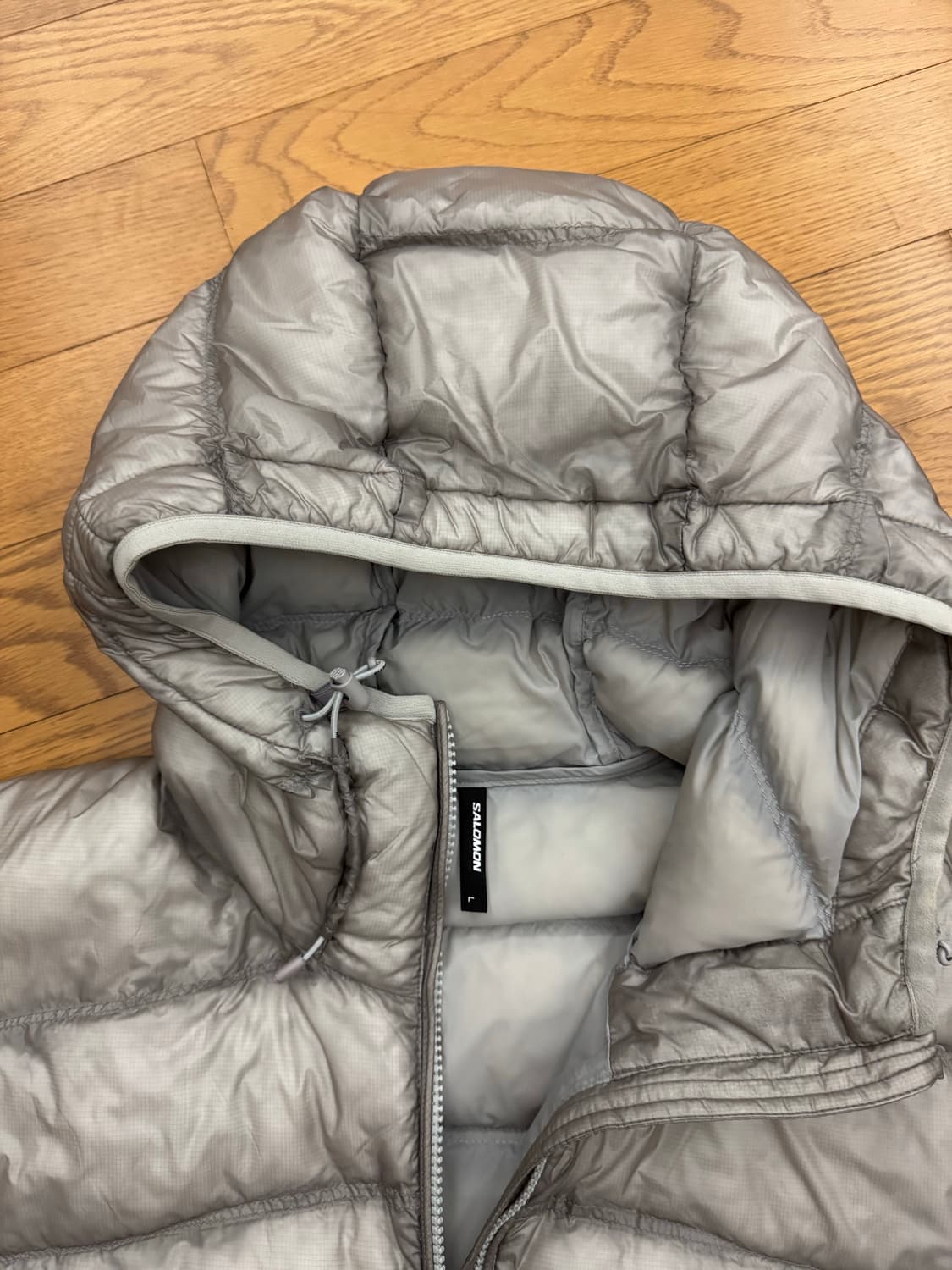 살로몬 UNI 크로스 인슐레이션 자켓 라이트 그레이 L사이느 상품이미지5