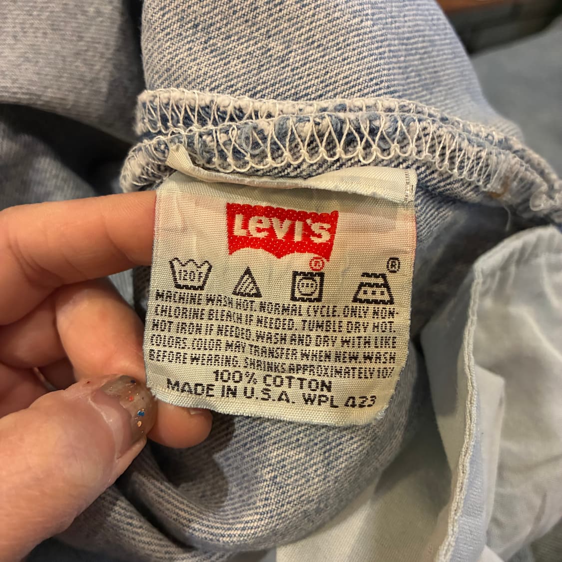 90s Levi’s 501XX Denim Pants Made In USA 상품이미지10