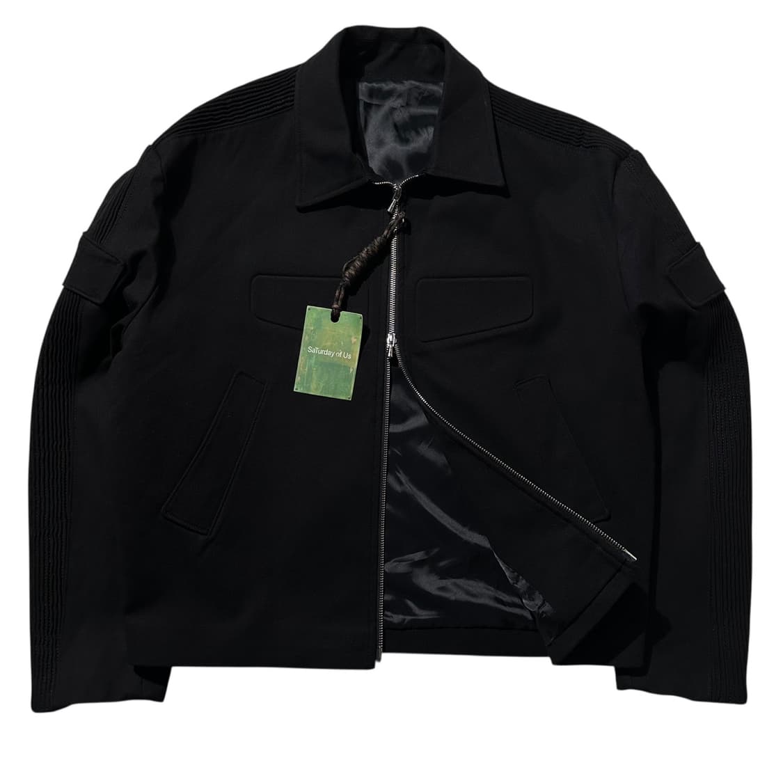 (새상품) 23ss STU 에스티유 엠보 레이싱 봄버 자켓 상품이미지1