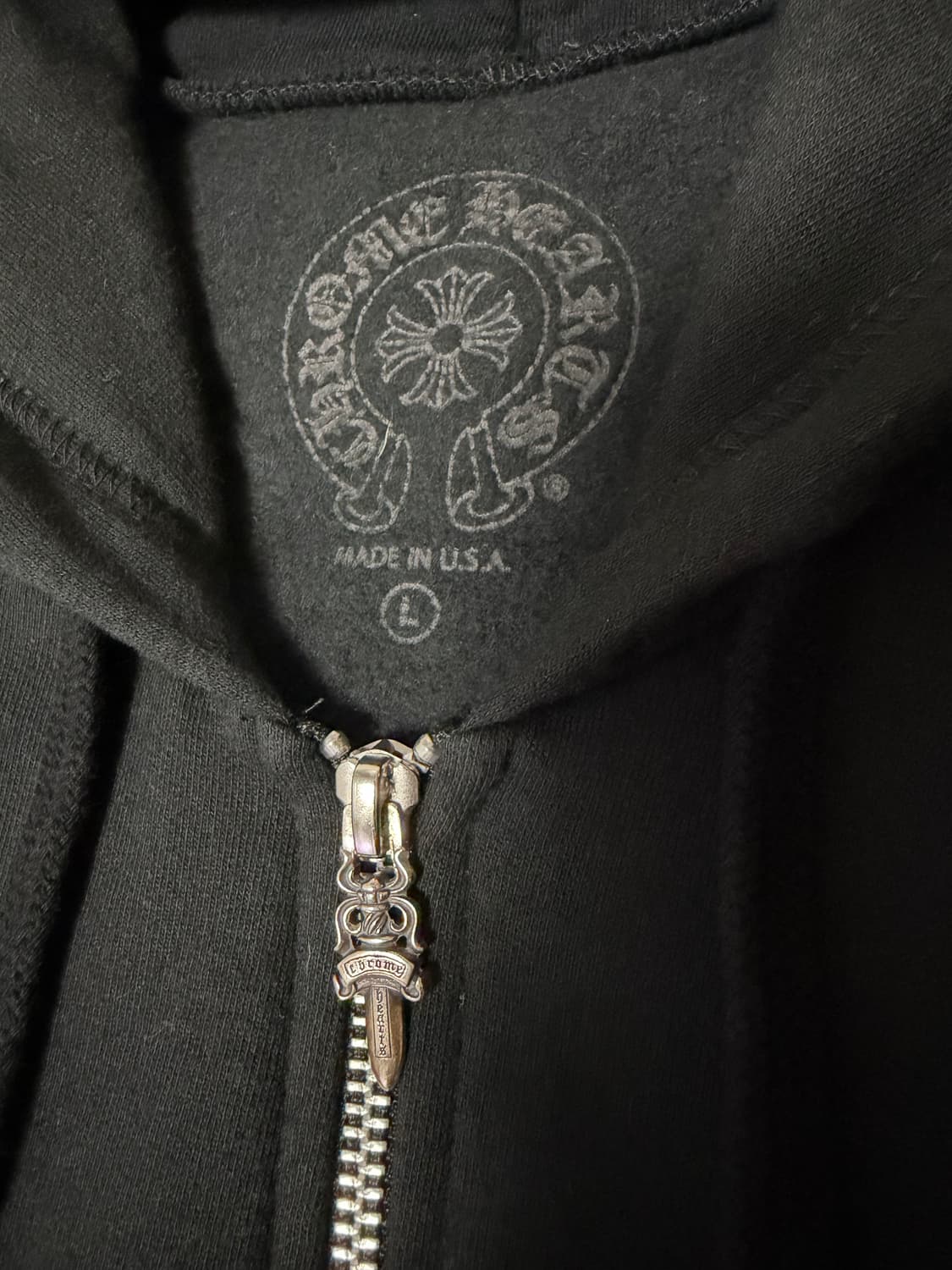 크롬하츠 티바로고 홀스슈 플로랄 후드집업 상품이미지4