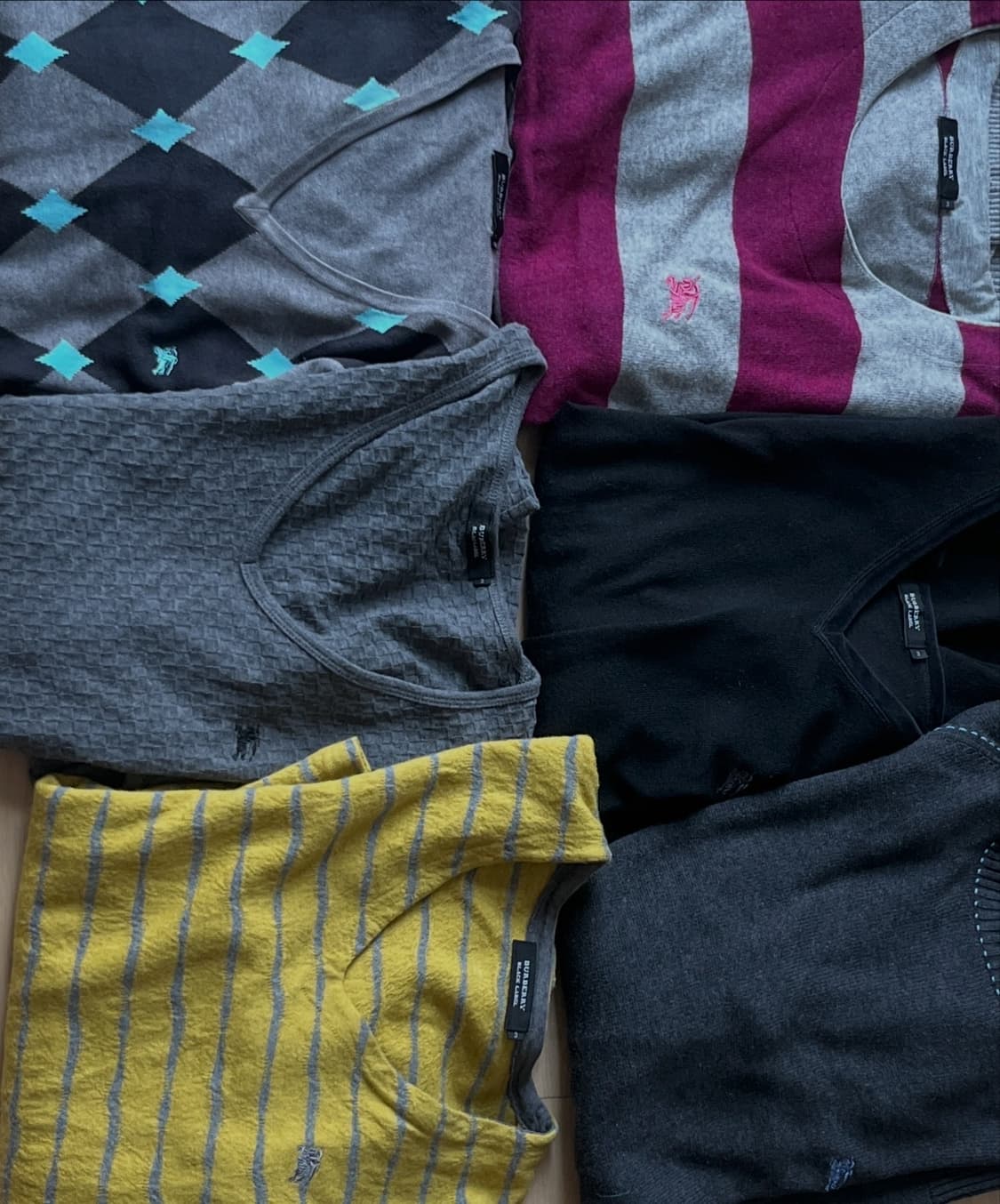 Burberry 버버리 블루 스티치 롱슬리브 상품이미지3