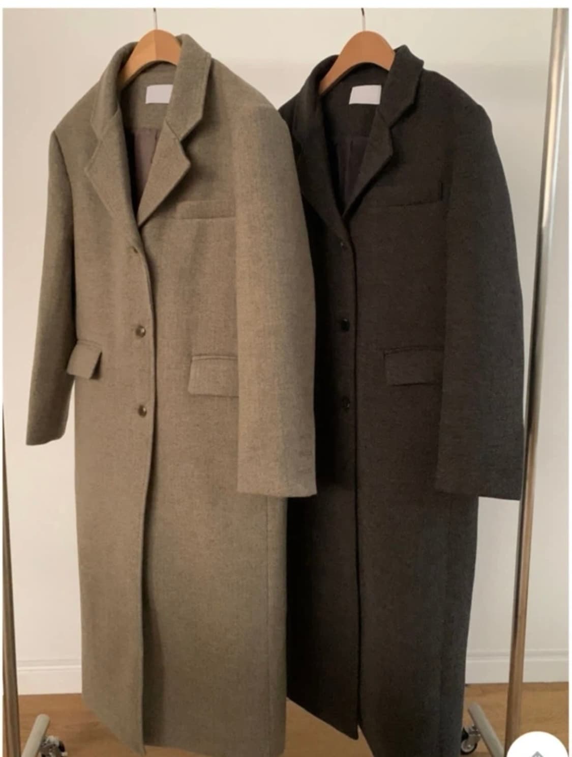 셀렉트한 센트럴 싱글 울코트 상품이미지5