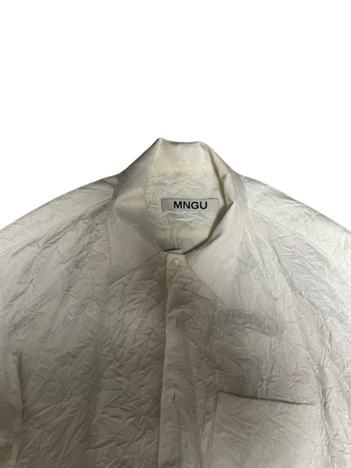 MNGU White Linkle Shirt 상품이미지2