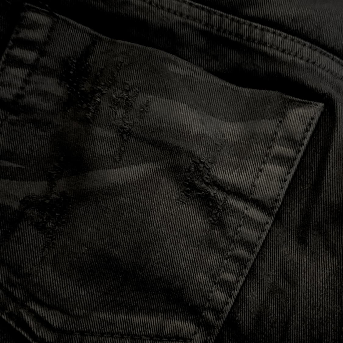 (29) 유광 코팅진 워싱 데미지 데님 청바지 3종 상품이미지3