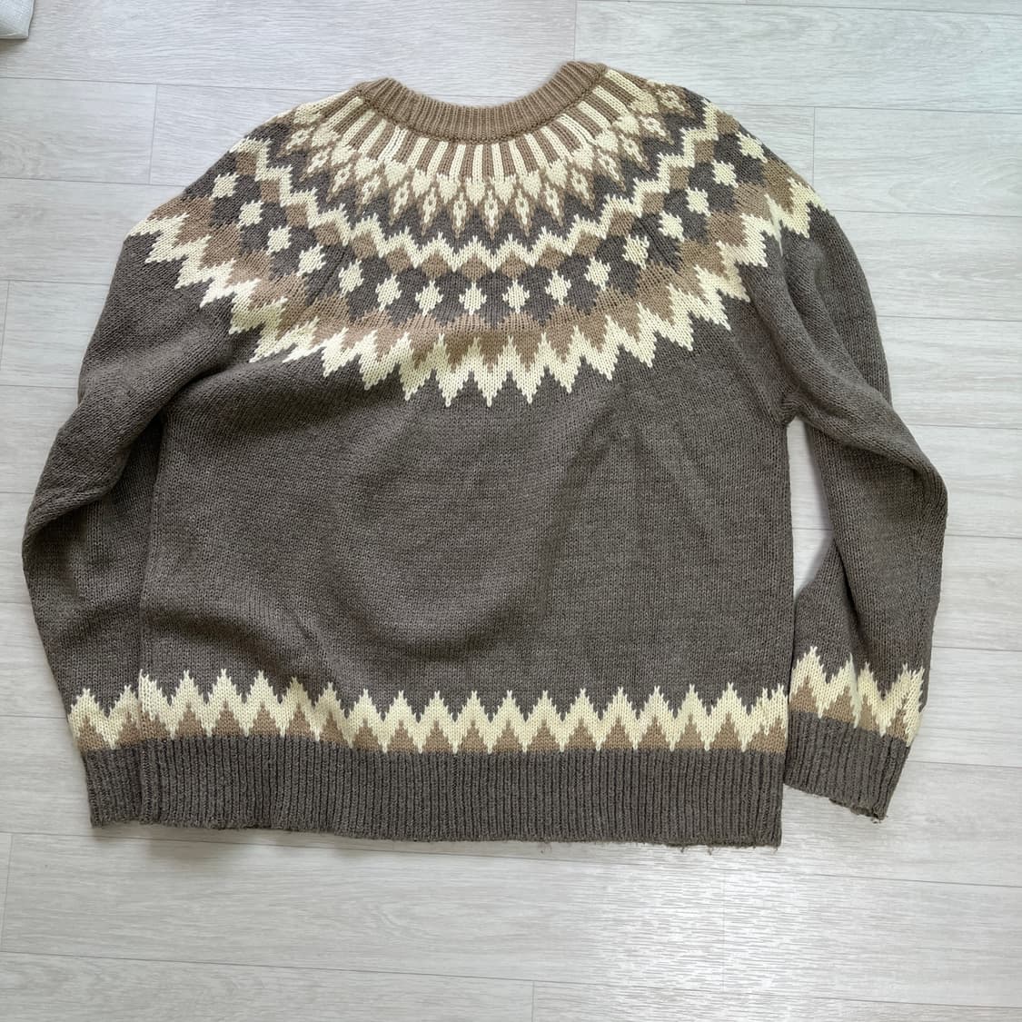 노르딕 니트 XL 상품이미지2