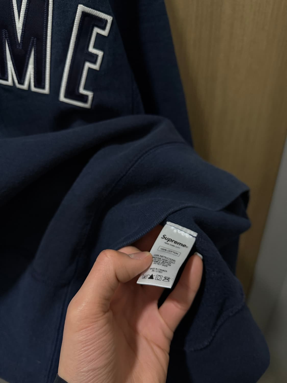 슈프림 [정품] 아크로고 (시세 50만)맨투맨 m(100-103) 상품이미지5
