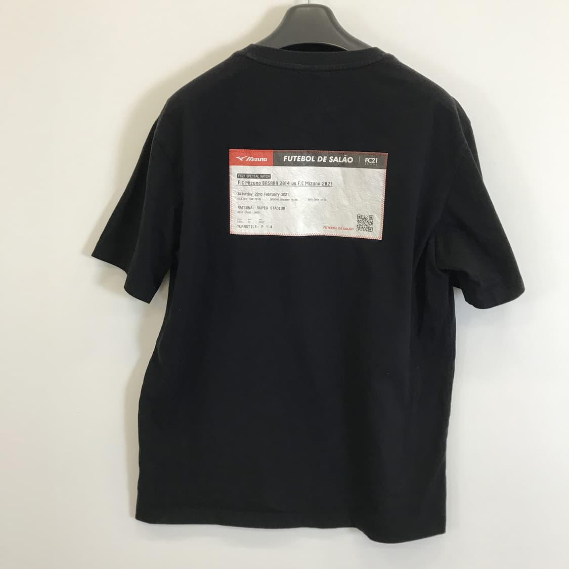 미즈노 MIZUNO 자수로고 풋볼 반팔 [XL] 상품이미지4
