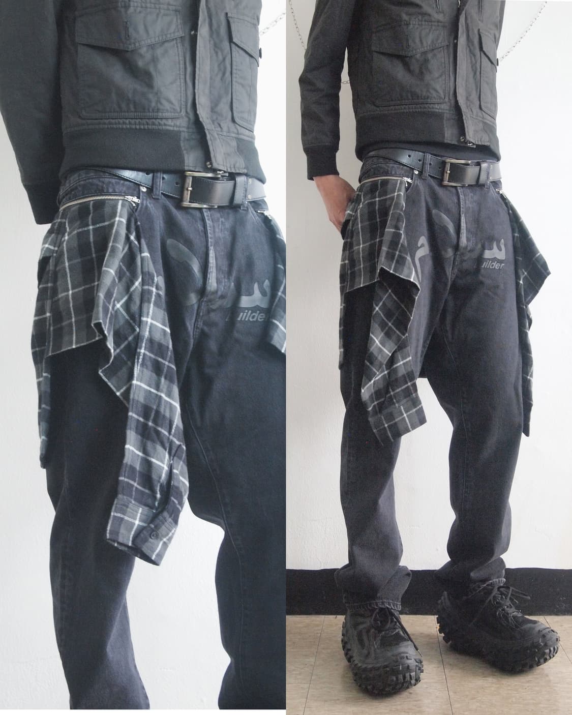 [36] 언더커버 x 슈프림 도킹 데님팬츠 상품이미지1