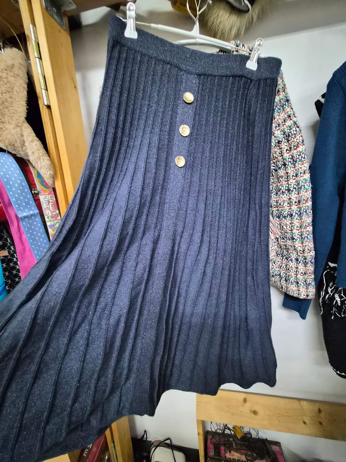 질스튜어트 태슬 트위드.더 아이잗 니트 스커트 상품이미지9