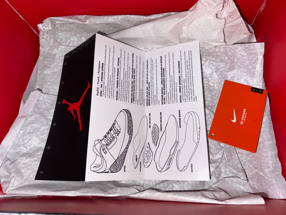 조던3 화이트 시멘트 리이매진드 275 상품이미지9