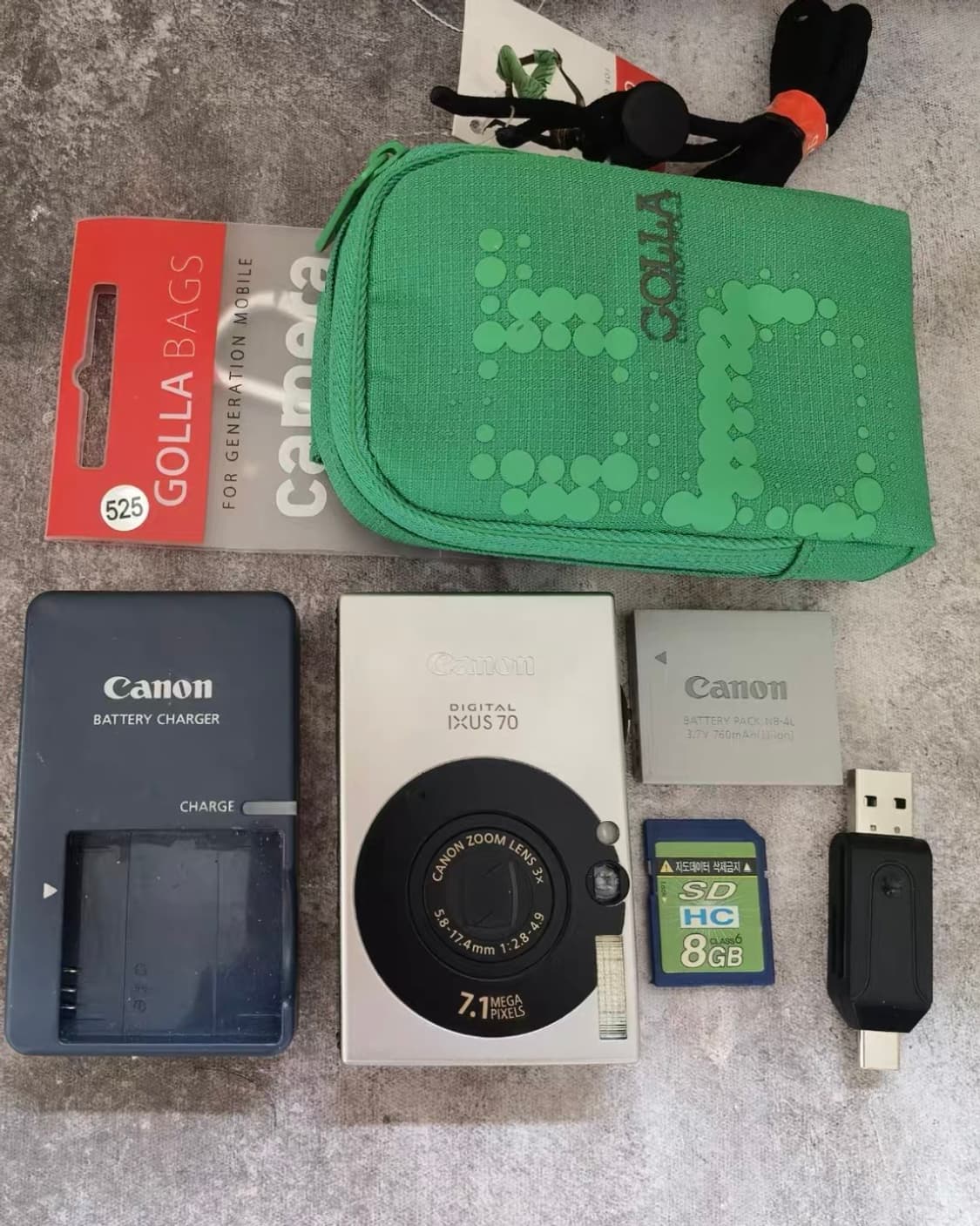 A급)캐논 익서스 70 CANON IXUS 70 빈티지 디지털카메라 디카 상품이미지6