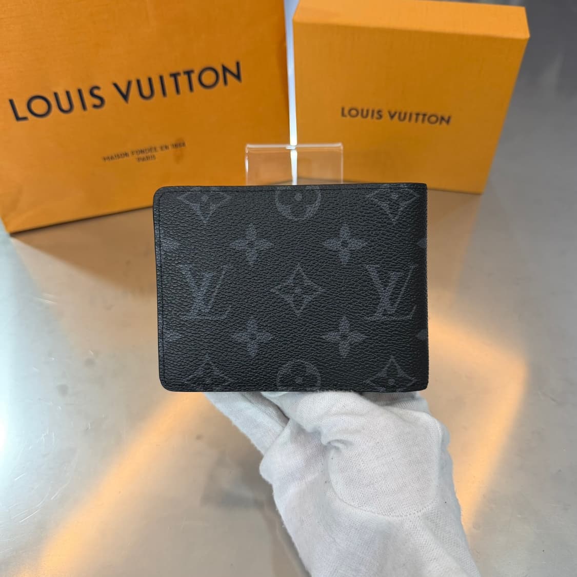 [리오브] 루이비통 이클립스 모노그램 멀티플 반지갑 상품이미지3