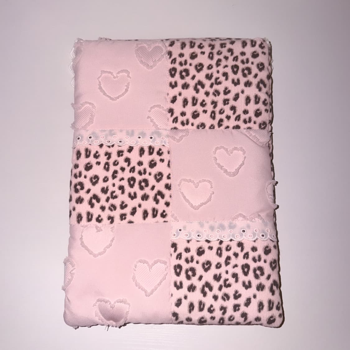 124u 레오파드 프릴 하트 레이스 아이패드 태블릿 파우치 히메갸루  상품이미지2