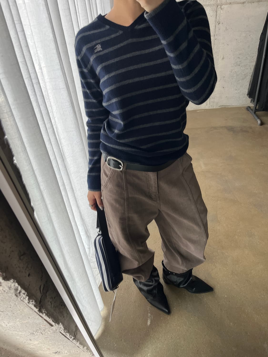 Burberry 버버리 로고 스트라이프 니트 상품이미지7