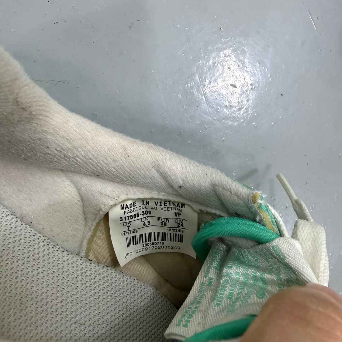 240 나이키 코르테즈 민트 0126T2 상품이미지5