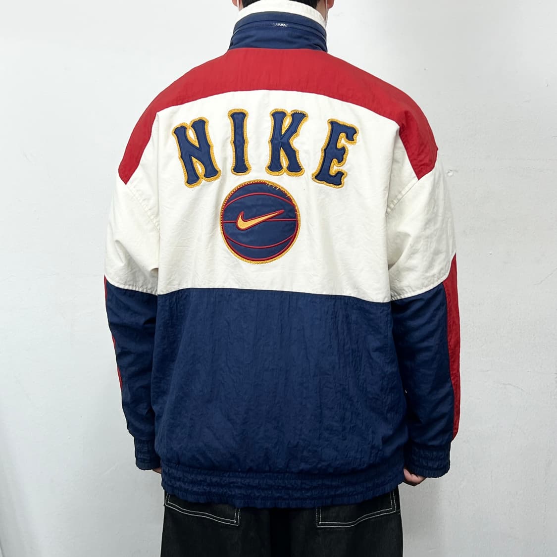 나이키 90s 베스킷볼 컬러 블록 점퍼 자켓 상품이미지4