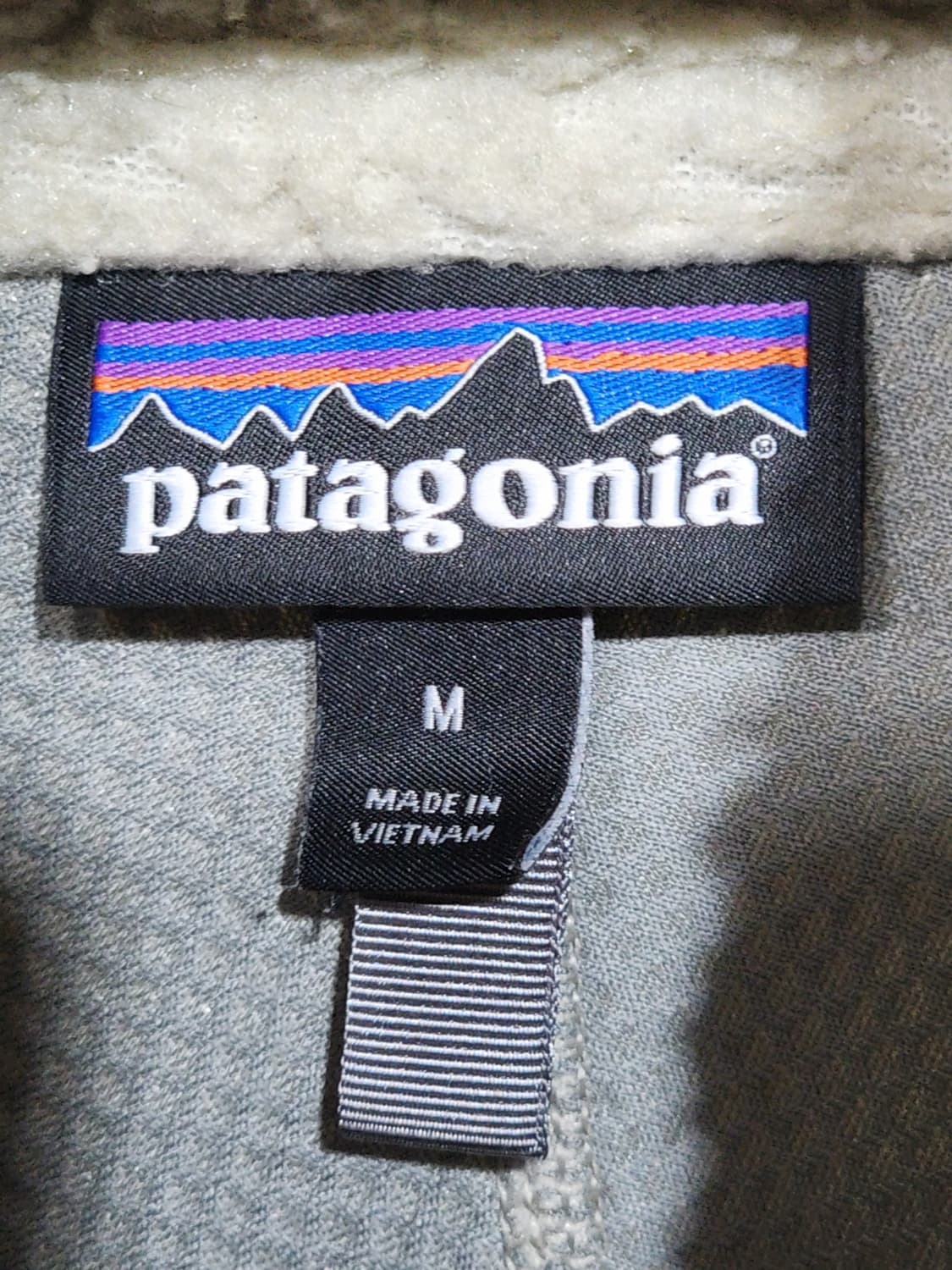 (L) 파타고니아 플리스 점퍼 레트로 자켓 뽀글이 후리스  상품이미지3