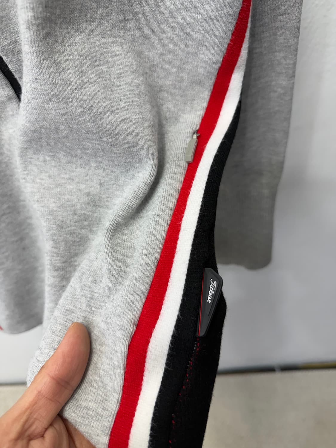 정품) 타이틀리스트 21ss 여성 그레이 라인 자켓 M 상품이미지5