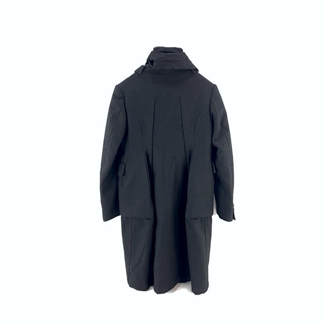 COMMEDESGARCONS 꼼데가르송 레이디 컬렉션 후드 레이어드 코트 상품이미지2