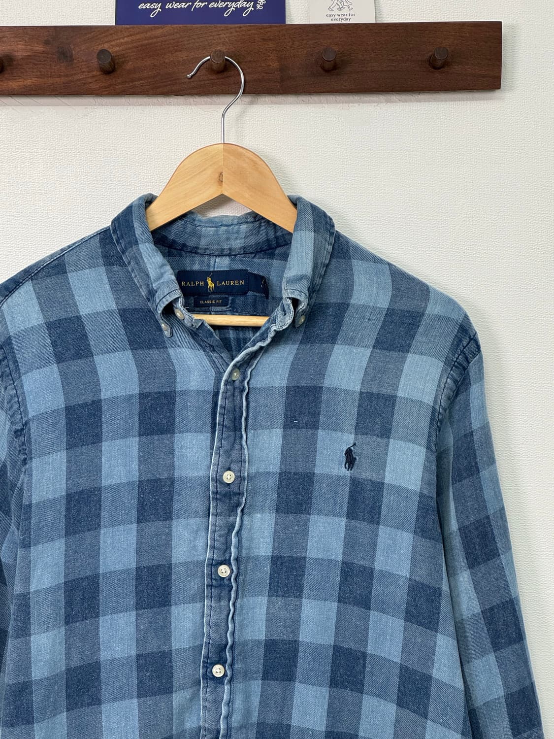 폴로 랄프로렌 체크 셔츠/S14 상품이미지1