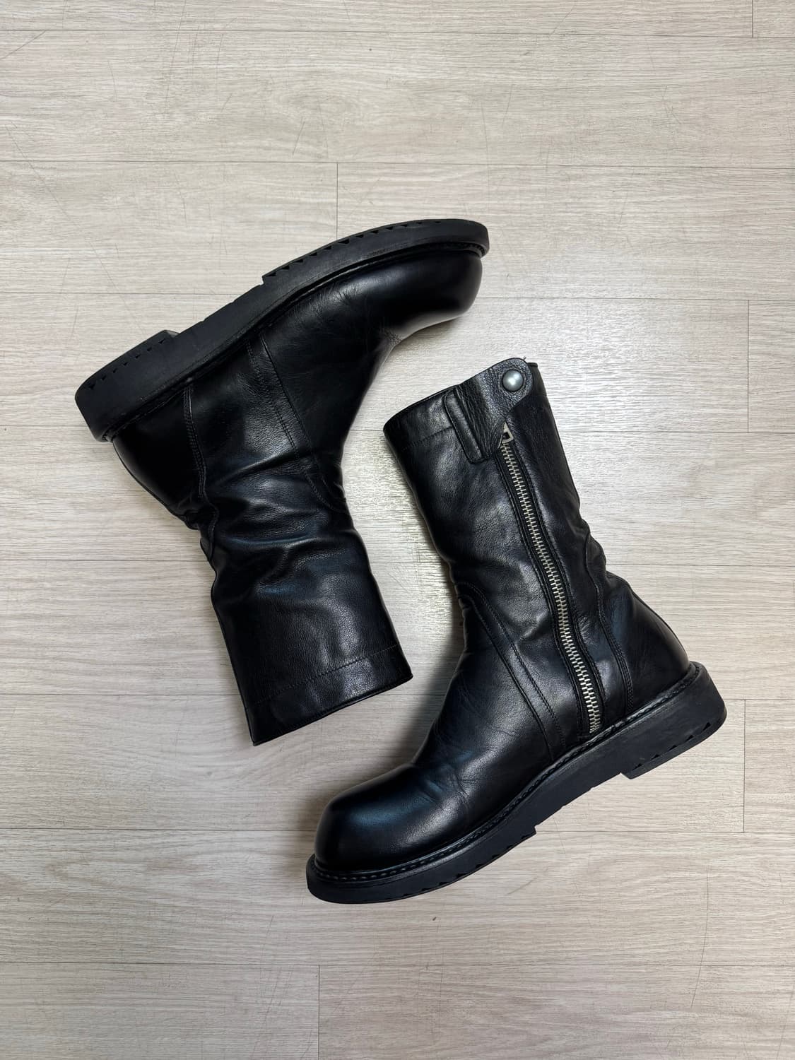 릭오웬스 13-14시즌 사이드집업 부츠 42 상품이미지4